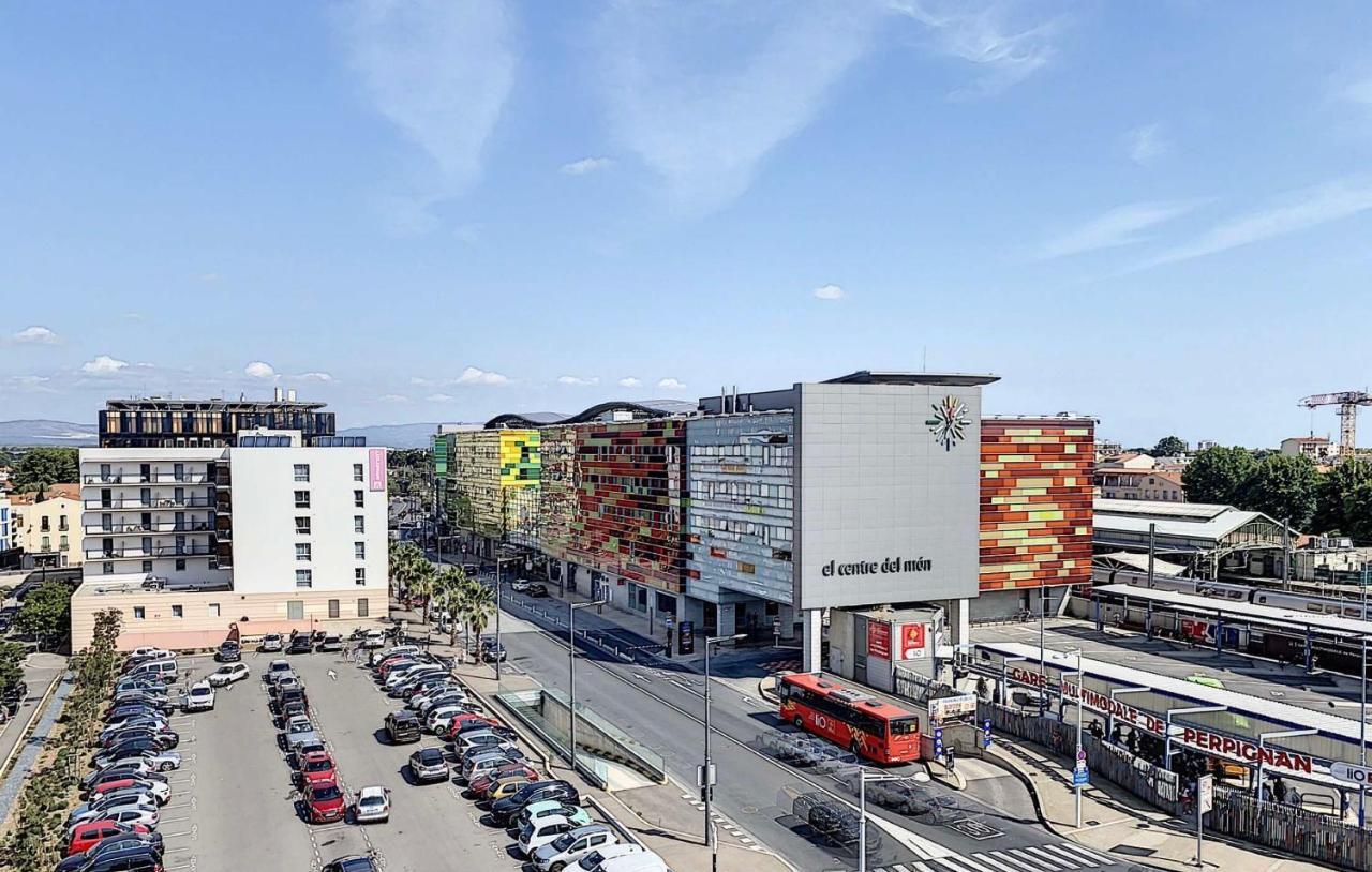 Appartement refait à neuf + parking gratuit Perpignan Exterior foto